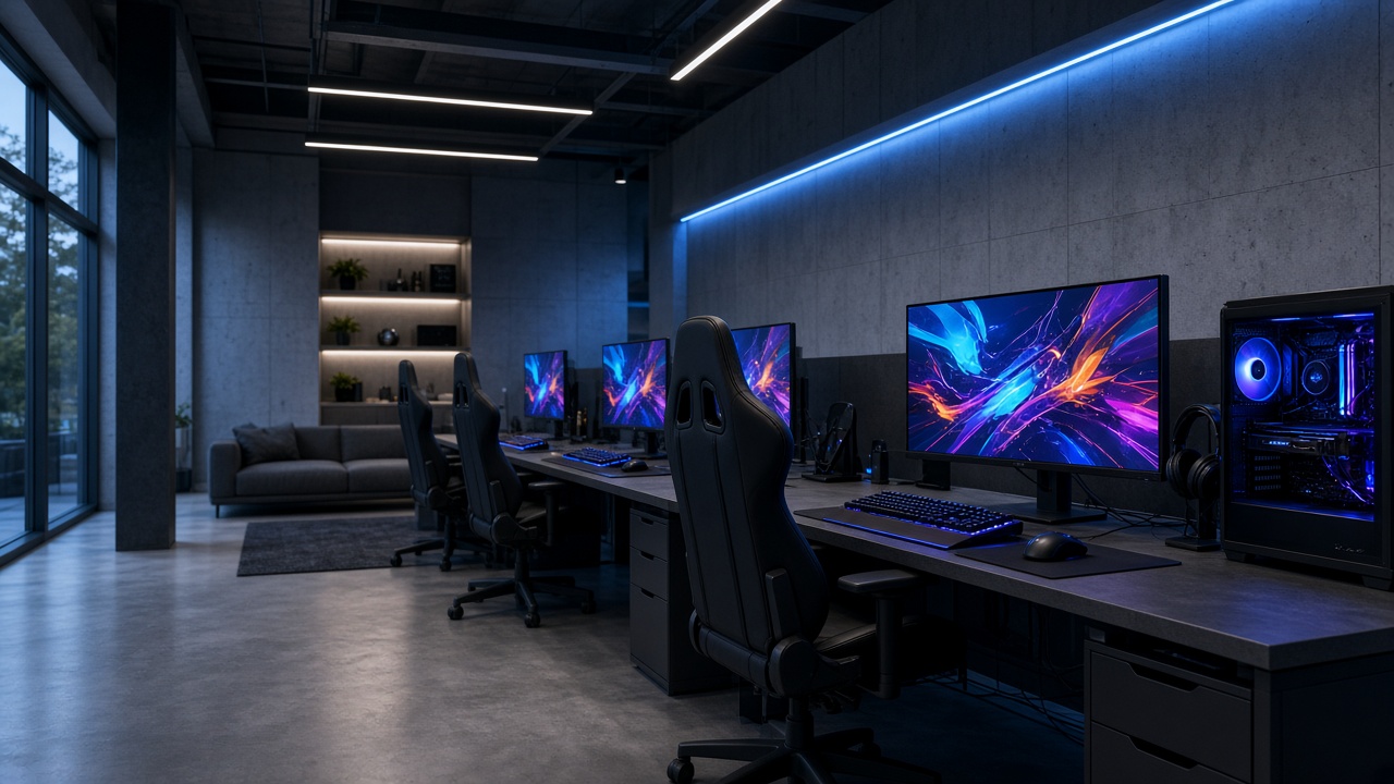 Gaming-Lounge von GameFluxx in Bedburg